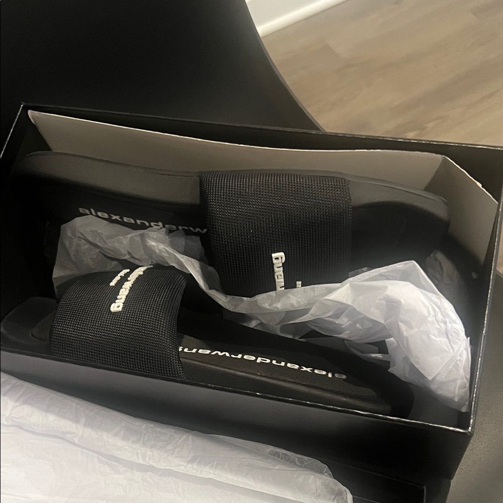 Alexander Wang Black Logo Box